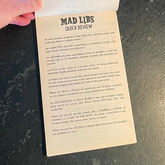 "MAD LIBS -- American Idol" c. 2005 by FreemantleMedia (NWOT) - Picture 4 of 7